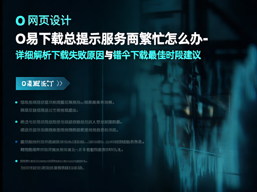 服务器繁忙示意图